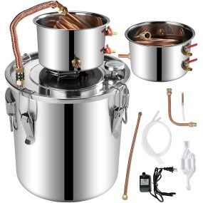 Hydrosol Distiller Supplier - 3 Tanks 18L Floral