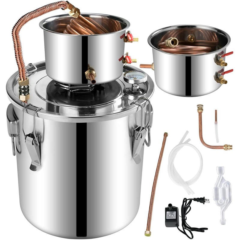 Hydrosol Distiller Supplier - 3 Tanks 18L Floral