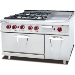 Gas Stove Manufacturer - 4 Burner With Oven