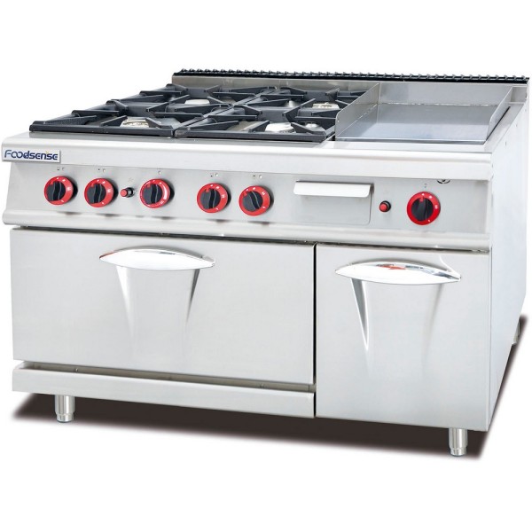 Gas Stove Manufacturer - 4 Burner With Oven