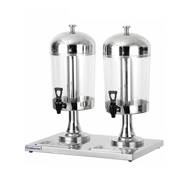 Juice Dispenser Factory - 2*8L Stainless Steel Cooler