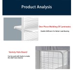 Marketing Shelves Factory - White Color Adjustable