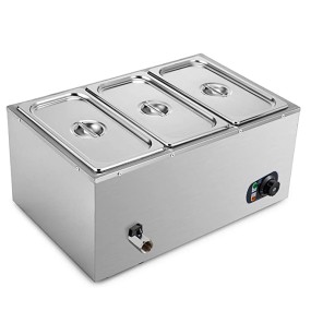 Bain Marie Manufacturer - 6 Pan Electric Stainless