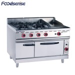 Gas Stove Factory - 4-burner With Electric Oven
