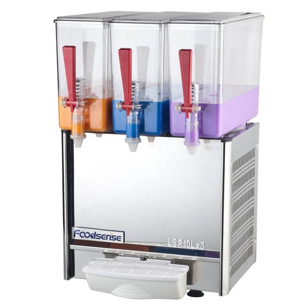 Juice Dispenser Supplier - 3 Tank Hotel Machine