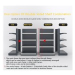 Supermarket Shelves Factory - Metallic Grocery Display