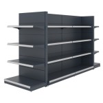 Supermarket Shelves Factory - Metallic Grocery Display