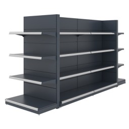 Supermarket Shelves Factory - Metallic Grocery Display