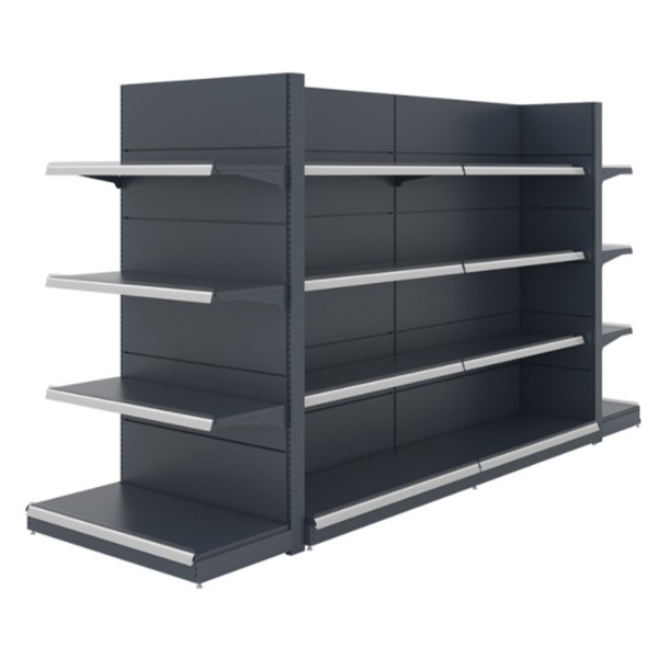 Supermarket Shelves Factory - Metallic Grocery Display