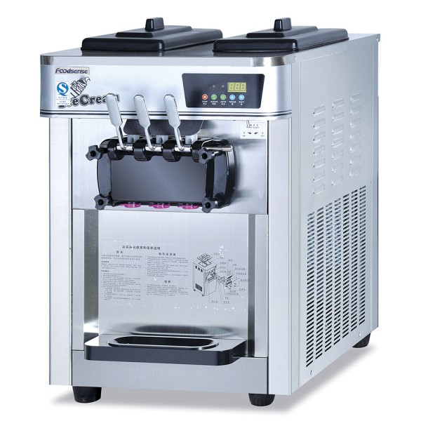 Soft Ice Cream Machine Factory - Three Color Professional