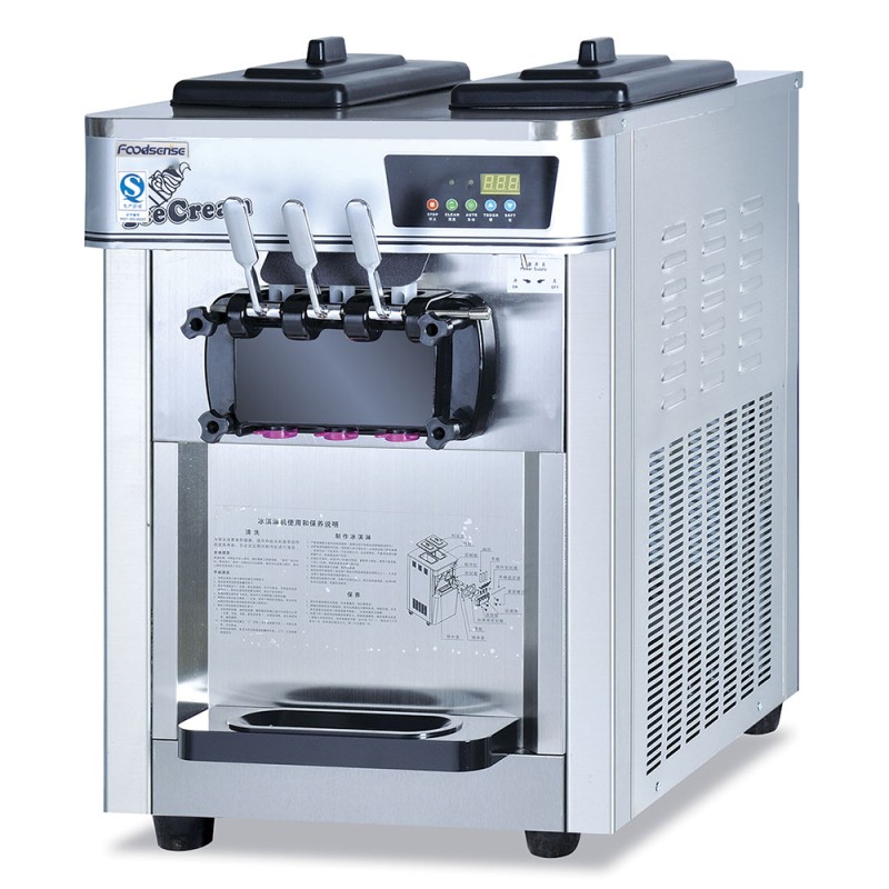 Soft Ice Cream Machine Factory - Three Color Professional