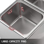 Bain Marie Manufacturer - 6 Pan Electric Stainless