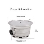 Smokeless Grill Factory - Stainless Steel Charcoal Barbecue