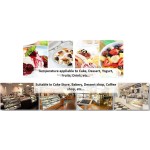 Cake Refrigerator Factory - 100L New Design Rotatable Showcase