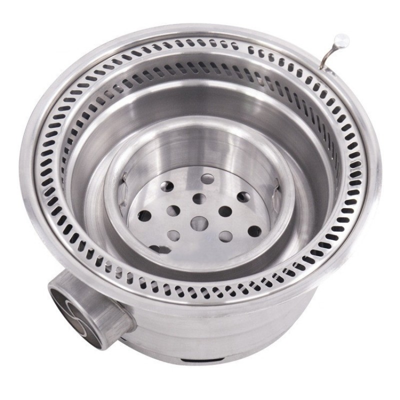 Charcoal BBQ Grill Supplier - Embedded Lower Exhaust Tabletop