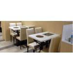 Korean BBQ Oven Supplier - 1500W Restaurant Table Top Square