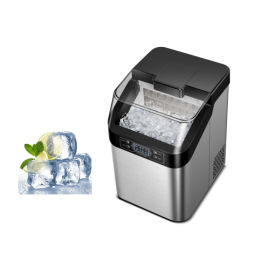 Mini Ice Maker Supplier - 15-18kg/24h Countertop Stainless