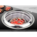 Smokeless Grill Factory - Stainless Steel Charcoal Barbecue