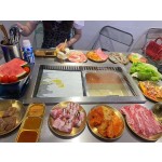 Electric Hot Pot Grill Supplier - 2in1 Commercial Table BBQ