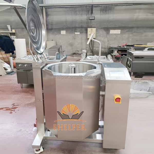 Heating Stirrer Pot Manufacturer - 60L-140L Automatic Cooker