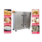 Rice Steamer Factory - Gas Electric 8-24 Pan Commercial