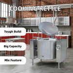 Jam Kettle Factory - 304 SS 50-500L Tilting Function