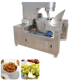 Electric Popcorn Machine Factory - Industrial Caramel Making
