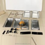 Chafing Dish Manufacturer - Rectangle Stainless Steel 9L