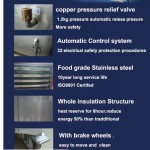 Rice Steamer Manufacturer - Industrial 24-tray Gas Heating