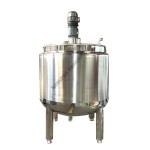 Emulsion Tank Factory - SUS 304 Double Stirred Heater