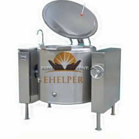 Gas Cooking Pot Manufacturer - 400L Automatic Tilting Jacketed