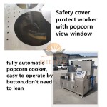 Automatic Popcorn Machine Factory - Gas Operated Snack Production