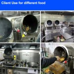Nut Frying Machine Factory - Automatic Stirring Cooker Robot