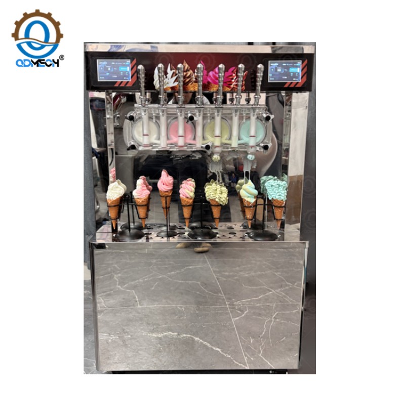 Soft Serve Ice Cream Machine Factory - Automatic Pre-cooling Taylor