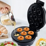 Donut Maker Machine Supplier - Non-stick 7 Hole Mini