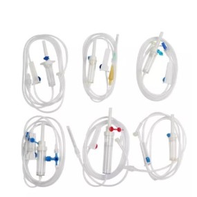 Disposable Medical Consumables IV Infusion Set with Regulator Infusion Fluid Drip Set for Effective Infusions