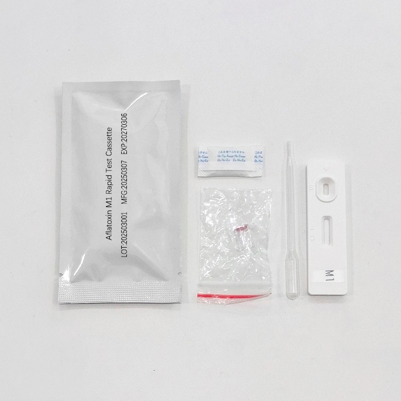 High-Sensitivity Aflatoxin M1 Rapid Test Cassette for Milk - Quick and Reliable Detection