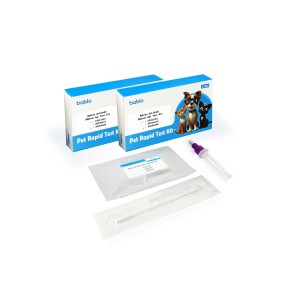 Rabies Virus Antigen Rapid Test Kit for Dogs and Cats Saliva Serum