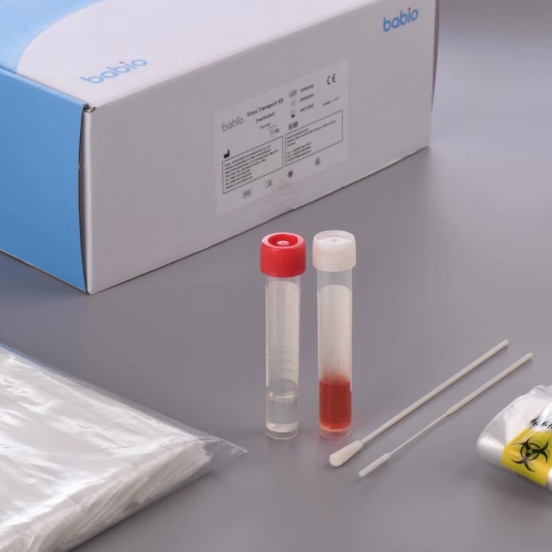 Babio Viral Transport Kit Plastic Paper Nylon PP Used for Medium Sampling Storage Transport Virus Specimens Bag