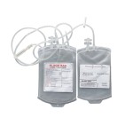Dual Ultraviolet Light Disinfecting Medical Transport Bags for Blood Test Tubes