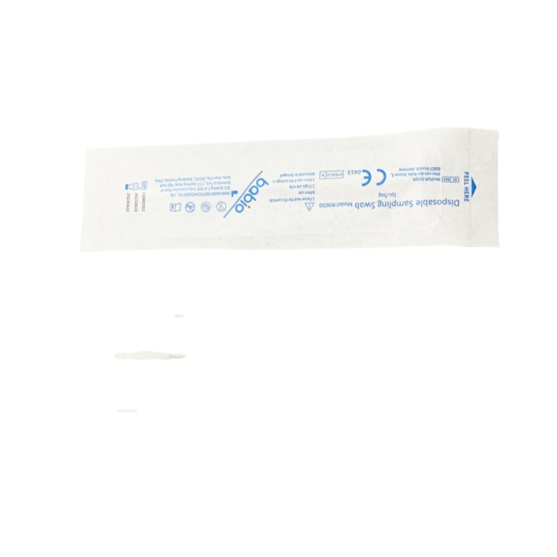 Disposable Medical Sterile Nasal Swab Plastic and Nylon Material Alcohol Pad & Swab