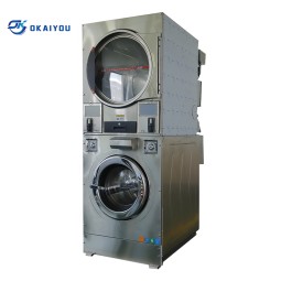 Washer-Dryer Combo Supplier - OKOK 12kg Coin-Operated Hotel