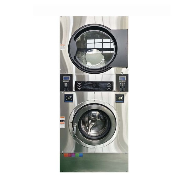 Coin-Operated Washer Supplier - OKOK 12kg Commercial Stack