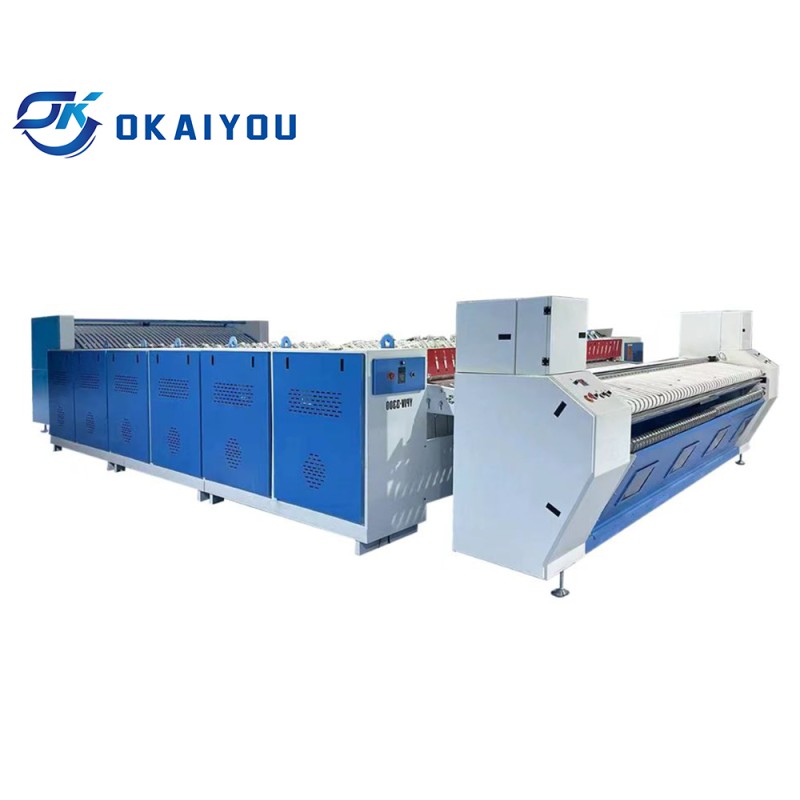 Flatwork Finishing Machine Manufacturer - Flying Fish Laundry Linen