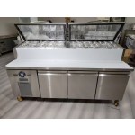 Pizza Prep Table Supplier - Refrigerated Counter Top Salad
