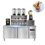 Milk Tea Workbench Manufacturer - Stainless Steel Operation