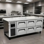 Under Counter Fridge Supplier - Stainless Steel 6 Drawers