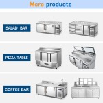 Under Counter Chiller Factory - Stainless Steel Working Table