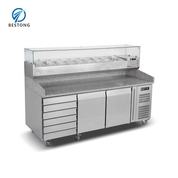 Pizza Making Table Supplier - Refrigerated Prep Workbench