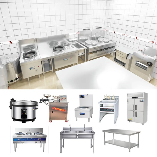 Vietnamese Restaurant Equipment Supplier - Stainless Steel Layout